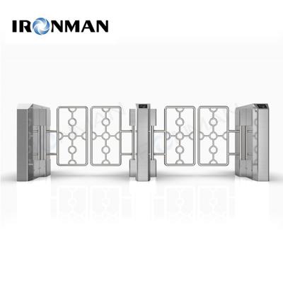 China IM.B216 Swing Barrier Gate Turnstile Of 304 Stainless Steel Material For Gymnasium for sale