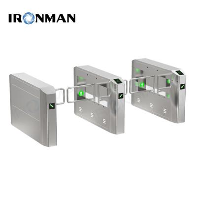 China Custom Access Control Swing Gate Turnstiles For SPCC RFID Qr Code Reader ID Card Recognition for sale