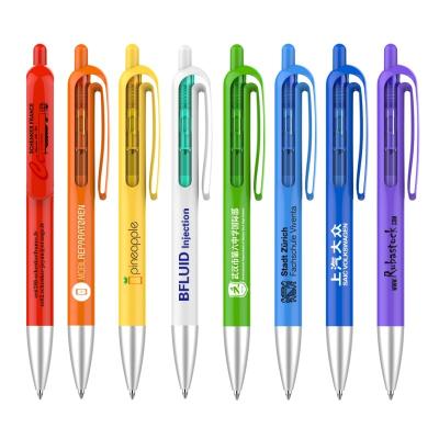 China Office Promotional Pen Stationery High Quality Printed Plastic Set Promotional Pen Ball Point Pen Customize for sale