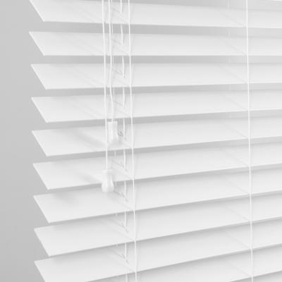 China Contemporary Wholesale Cheap Faux Wood Window PVC Venetian Blinds for sale