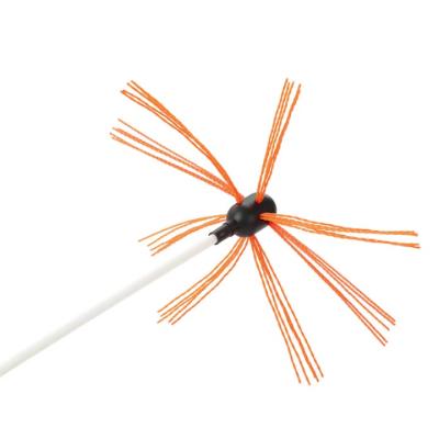 China Viable House Lareira Chimney Brush Besi Selokan Penutup Nylon Cleaning Stripper Other Cleaning Instrument Kit Borstel Household Tools for sale