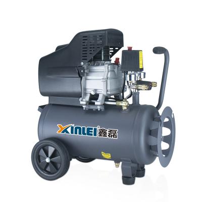 China BM51-24L Lubricated Direct Drive 2.5hp Piston Air Compressor Portable Pump for sale