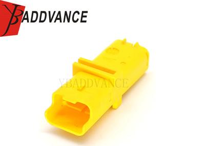 China Yellow FCI Sicma Connectors 1.5mm Series / 3 Pin Male Connector Housing With Terminals for sale
