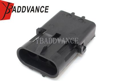 China 12010717 3 Hole Male Weather-Pack Series sealed Connector for sale