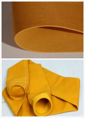 China P84 Polyimide Air Filter Cloth Material With PTFE Membrane High Effciency Filtration for sale