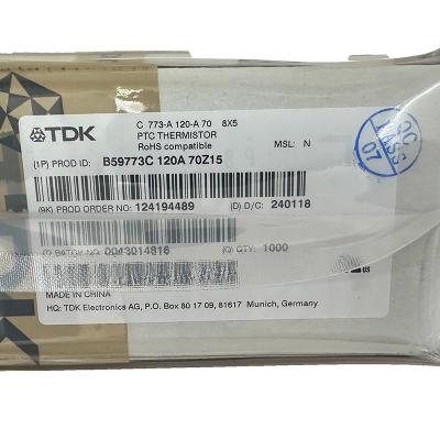 Cina B59773C0120A070 (C773_ICL) TDK/EPCOS PTC (Positive Temperature Coefficient) thermistor 100% original and imported in vendita