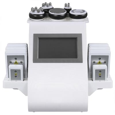 China The best weight loss combination! Korea 6 in 1 RF Vacuum System Slimming Portable Cavitation Machine for sale