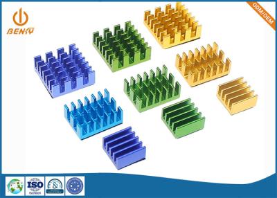 China Protuberancia de aluminio de 6000 series que procesa con final anodizado cepillado en venta
