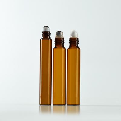 China 2 3 5 10 15 20 30 ml complete specifications brown roller perfume glass bottle for sale