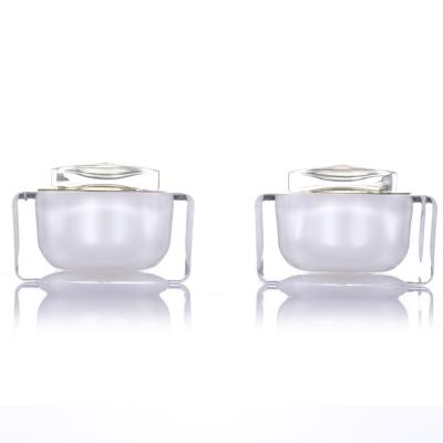 Chine bouteille transparente d'emballage de voyage d'émulsion de crème de bouteille de crème de place de fruit de bouteille crème cosmétique de l'ANIMAL FAMILIER 30G à vendre