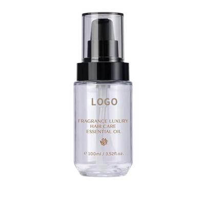 China 100ML PETG Plastic Cosmetic Hair Care Essence oil Bottle Pump cap For Body wash and Shampoo lotion packaging Bottle for sale