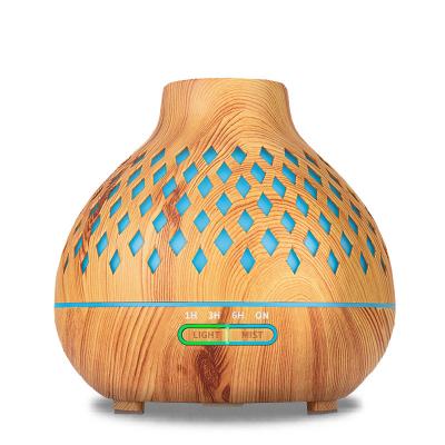 China Factory Direct Sale 400ml Mini Bottle Gift Sets 2022 LED Light Colors Essential Oil Variable Air Humidifier Humidifier for sale