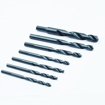 China Marble Tile High Speed Steel Titanium And Silver Carbide Drill Bit Tip Serrated V-Groove Drill Bit for sale