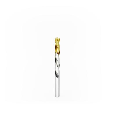 China M2 Titanium And Silver Shank Shank Bits Metal Drill Bits 0.2-20mm High Speed Straight Steel Twist Drill for sale