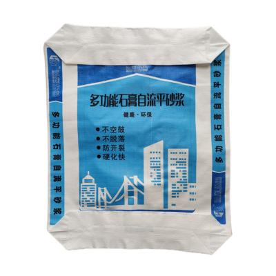 China 36x46x11cm 80GSM ((60+20) Saco de válvula de PP tecido para misturas secas à venda