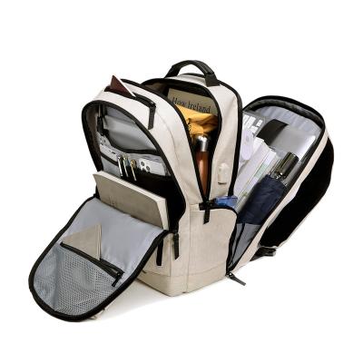China With USB Logo Custom Travel College Backpacks Wholesale Student Travel Bag Backpack for sale