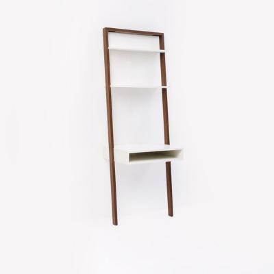 China Sustainable Multi Function Compact And Practical Corner Rack Ladder Wooden Storage Shelf for sale