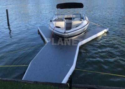 China puntada larga del descenso de los 6m que flota Y para formar el aparcamiento inflable del barco y del yate de Y Jet Ski Dock Pontoons Platform For en venta