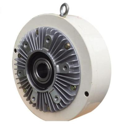 China Anhui Zhele magnetic powder clutch with tension controller for printing machines double shaft type for sale