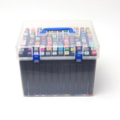 China Hot Selling Alcohol Base Double Heads Art Paint Marker Pen Acrylic Paint for sale