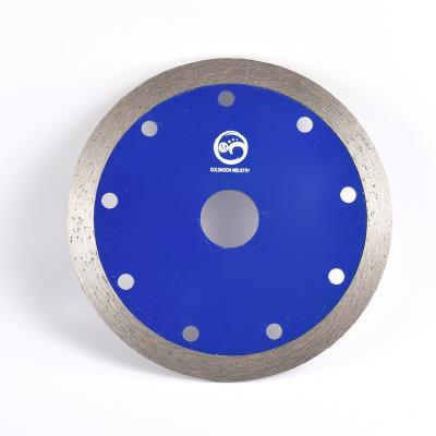 China . High Speed Straight Smooth Edge Diamond Porcelain Continues Saw Blade Cutting Disc For Ceramic Cutting Or Porcelain Tiles for sale