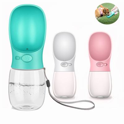 China Viable Most Popular Portable Pet Travel Drinking Bottle Outdoor Dog Water Bottle for sale