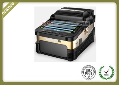 China Auto Focus Fiber Optic Splicing machine With 300 times Magnification 6 Motors 6 Seconds fast Splicing for sale