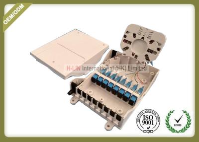 Chine Boîte optique d'arrêt de fibre de la catégorie IP65 8core imperméable pour matériel d'ABS de diviseur 1 * de 4/1 * 8 à vendre