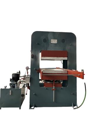 China 200mm Cylinder Stroke Rubber Shock Absorber Press Of Frame Type Vulcanizing Press for sale