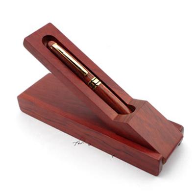 China Promotion Gifts Recycle Gift Pen Display Box Wood Wooden Pen With Box Case for sale