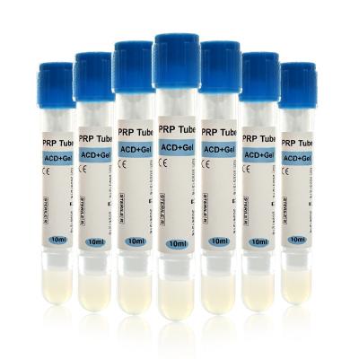 China Quantidade de venda no mercado de grosso cirurgia plástica de tubo prp beleza facial para a pele 8ml 10ml para venda à venda