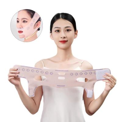 中国 ベストセール エラスティックVライン ダブル・チン・リデュッサー・フェイス・スライミング・バンドージ 販売のため