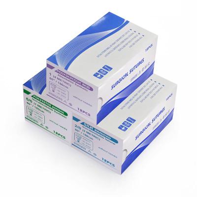 中国 製造者 吸収可能なモノフィラメント 外科用縫合物 ポリディオキサノン 販売のため
