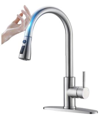 Chine Sense Taps Smart Touch Kitchen Faucets Crane For Sensor Kitchen Water Faucet Sink Mixer Rotate Touch Faucet Sensor Water Mixer à vendre