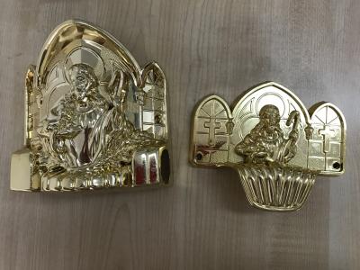 Chine Les nouveaux accessoires matériels de cercueil de pp acculent l'argent ou le cuivre d'or des meubles corner22# de cercueil à vendre