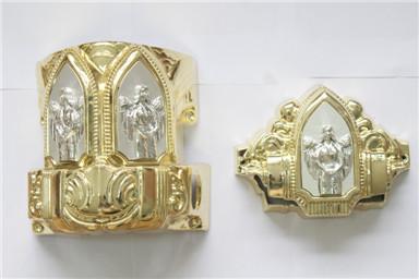 Chine Pp ont réutilisé des pièces de cercueil d'église de coin de cercueil d'ABS, écologiques à vendre