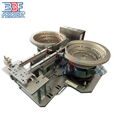 Chine Industrie Cuvette d'alimentation échappement Petites pièces métalliques Particules Vibrator d'alimentation à vis à vendre
