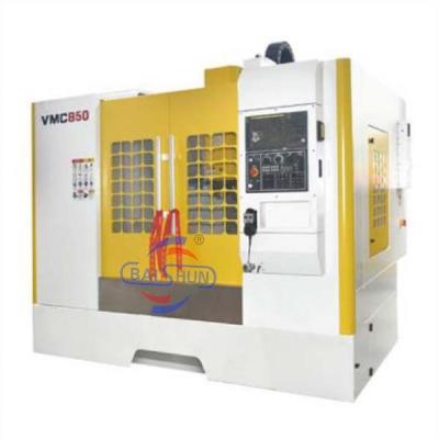 China 3 Achsen CNC-Fräsmaschine Hersteller vertikale Drehmaschine VMC850 vertikale Bearbeitungszentrum zu verkaufen