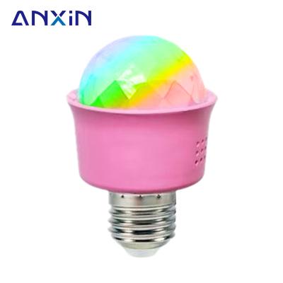 China Led Stage Light Party Effect E27 Ball DJ Lights Mini Strobe Disco Warehouse Ball Led Little Magic for sale