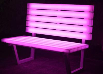 China Light Up Chairs Garden Furniture , PE Plastic Glow In The Dark Chairs for sale