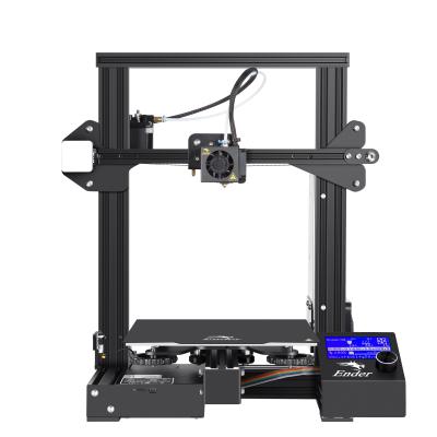 China Cheap And Best Selling High End Ender-3-Pro 3d Printer Full Metal DIY FDM Stereo Dual Extruder for sale