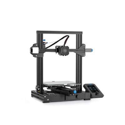 China FDM metal mold 3d printer Ender-3 V2 full set new metal structure one-piece silent operation Ui display for sale