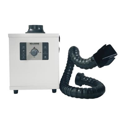China Fume System 150W Beauty Nail Salon Fume Purifying and Filtering Extractor, Welding Welding Smoke Fume Extractor WILLDONE C50 for sale