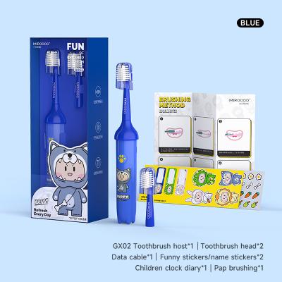China Hot Selling Kids Sonic Cartoon Electric Toothbrush For Kids Baby Sonic Toothbrush for sale