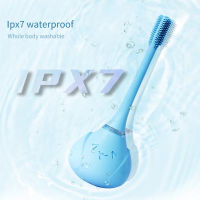 China Waterproof Ultrasonic Sonic 360 Degree Baby Children Kids Auto O-Shape Electr Toothbrush for sale