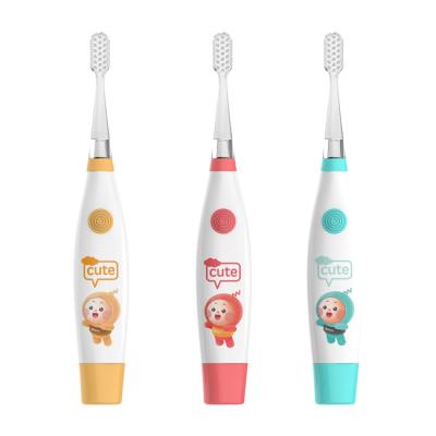China Kids Oral Care Battery Powered Toothbrush with Ultra Soft Bristles for sale