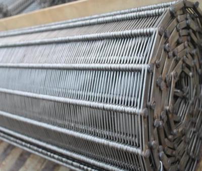 China Correia espiral apertada do anel do fio da relação do olho dos SS com corrente, roda dentada conduzida à venda