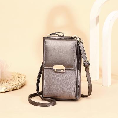 Китай High Quality High Quality Leather Waterproof Cross - Body Mobile Phone Shoulder Filter Frames Phone Wallet Ladies Messenger Bag продается