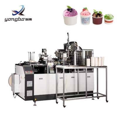 Chine 3200 kg machine de fabrication automatique de papier à souffler personnalisée 20-50 oz machine de production de bol de salade de papier jetable à vendre