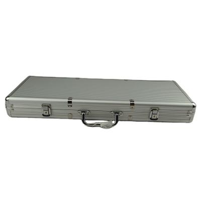 China 500 Piece Aluminum Clay Poker Chips Set Recreational Chips Set 500 Pcs With Aluminum Case 00605210310 for sale